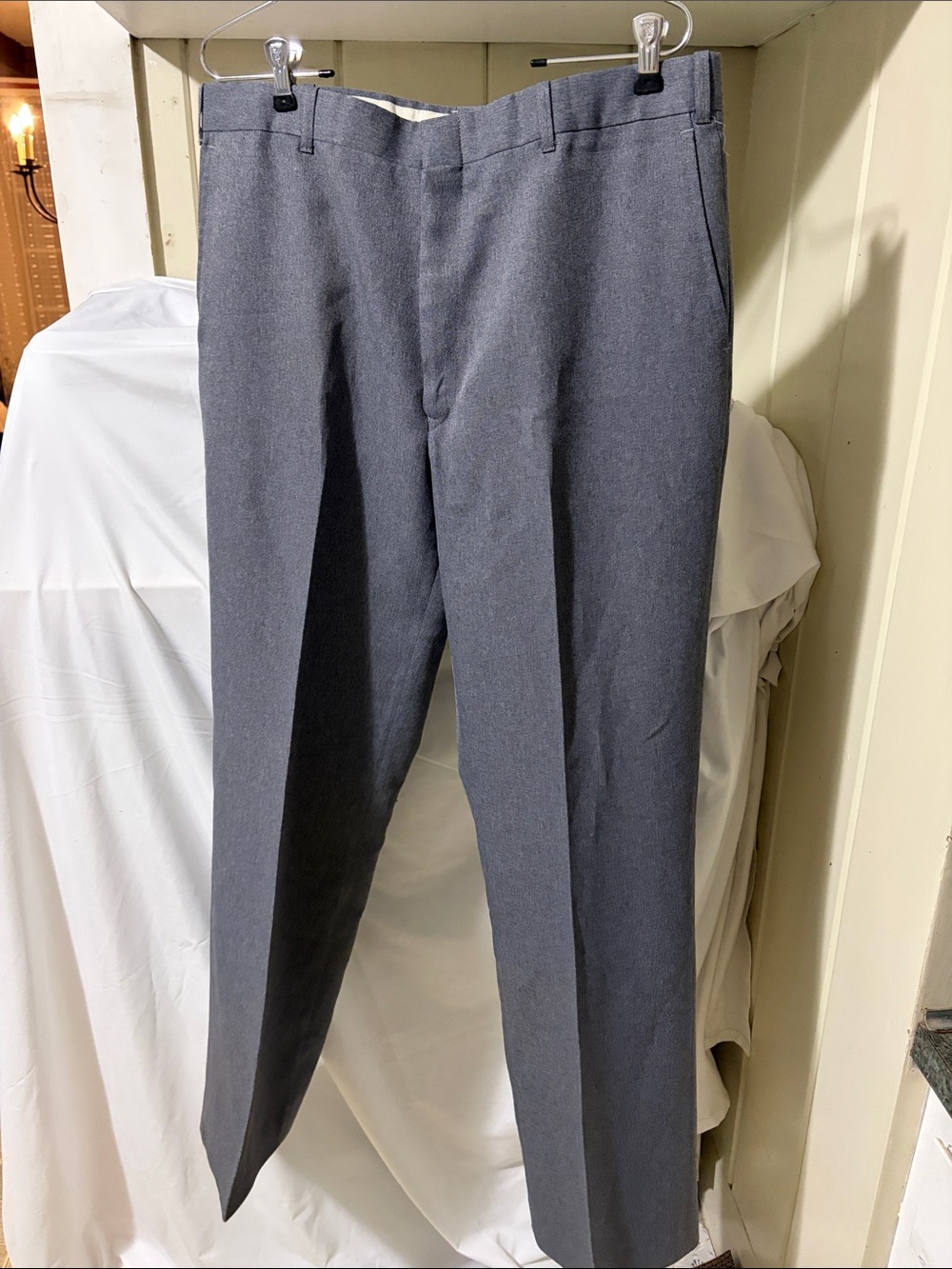 Men's Gray Dress Pants - Classic Tailored Trousers